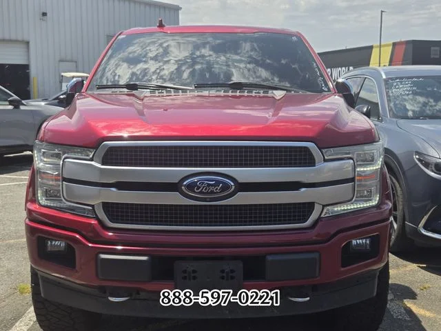 Used 2019 Red Ford Platinum image 13