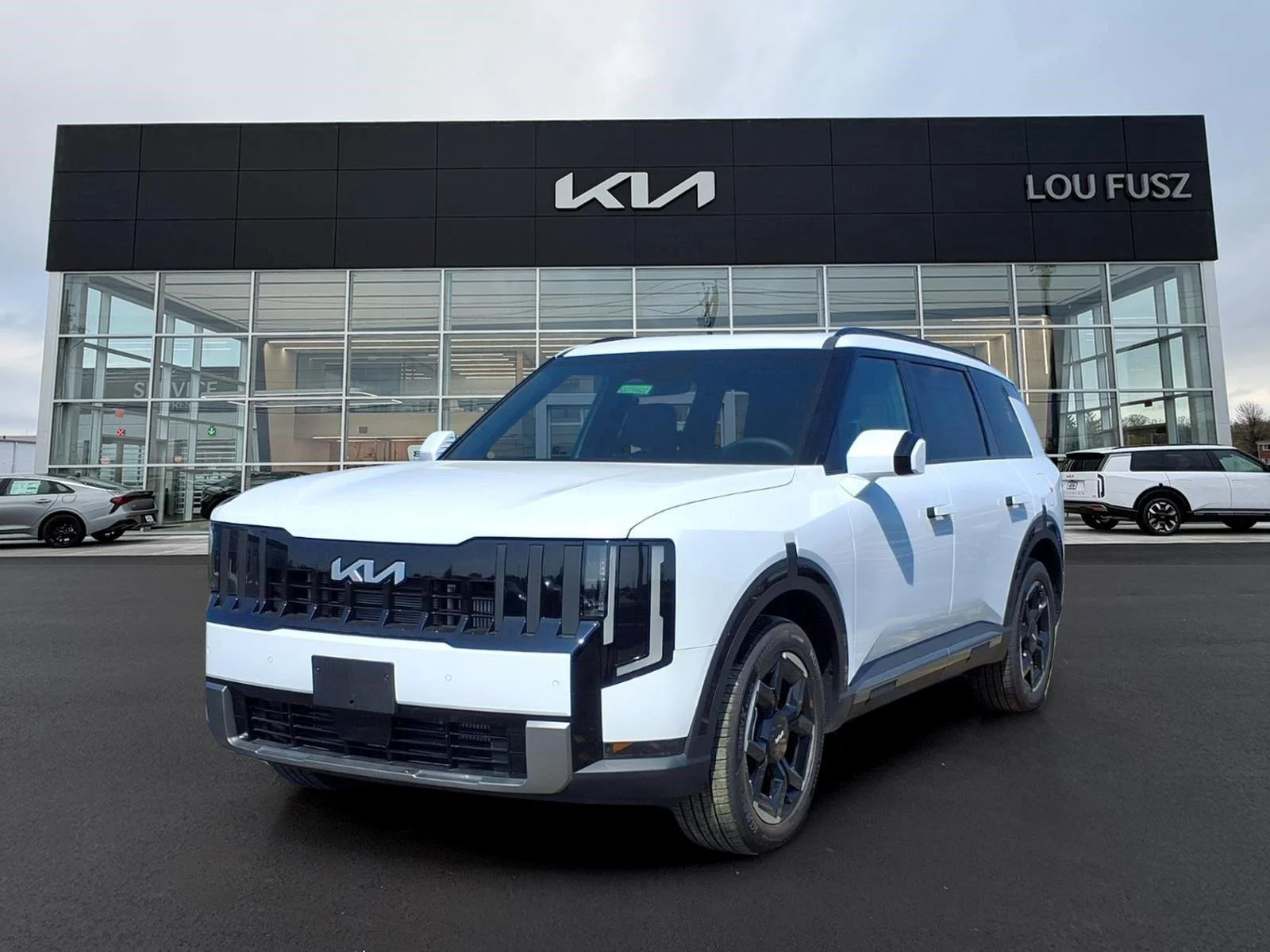 New 2027 Glacial White Pearl Kia EX image 1