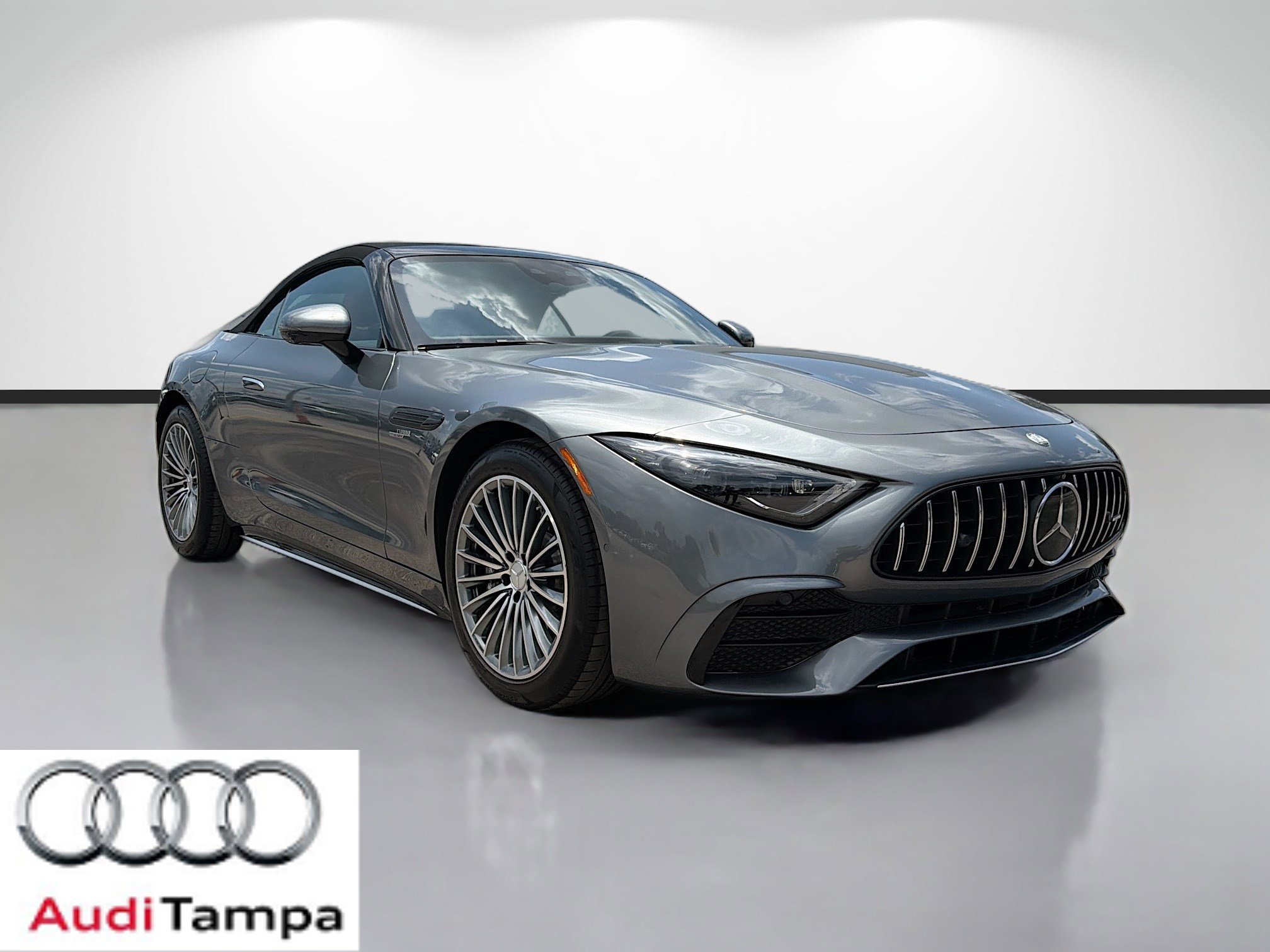Used 2023 Selenite Gray Metallic Mercedes-Benz AMG® SL 43 image 1
