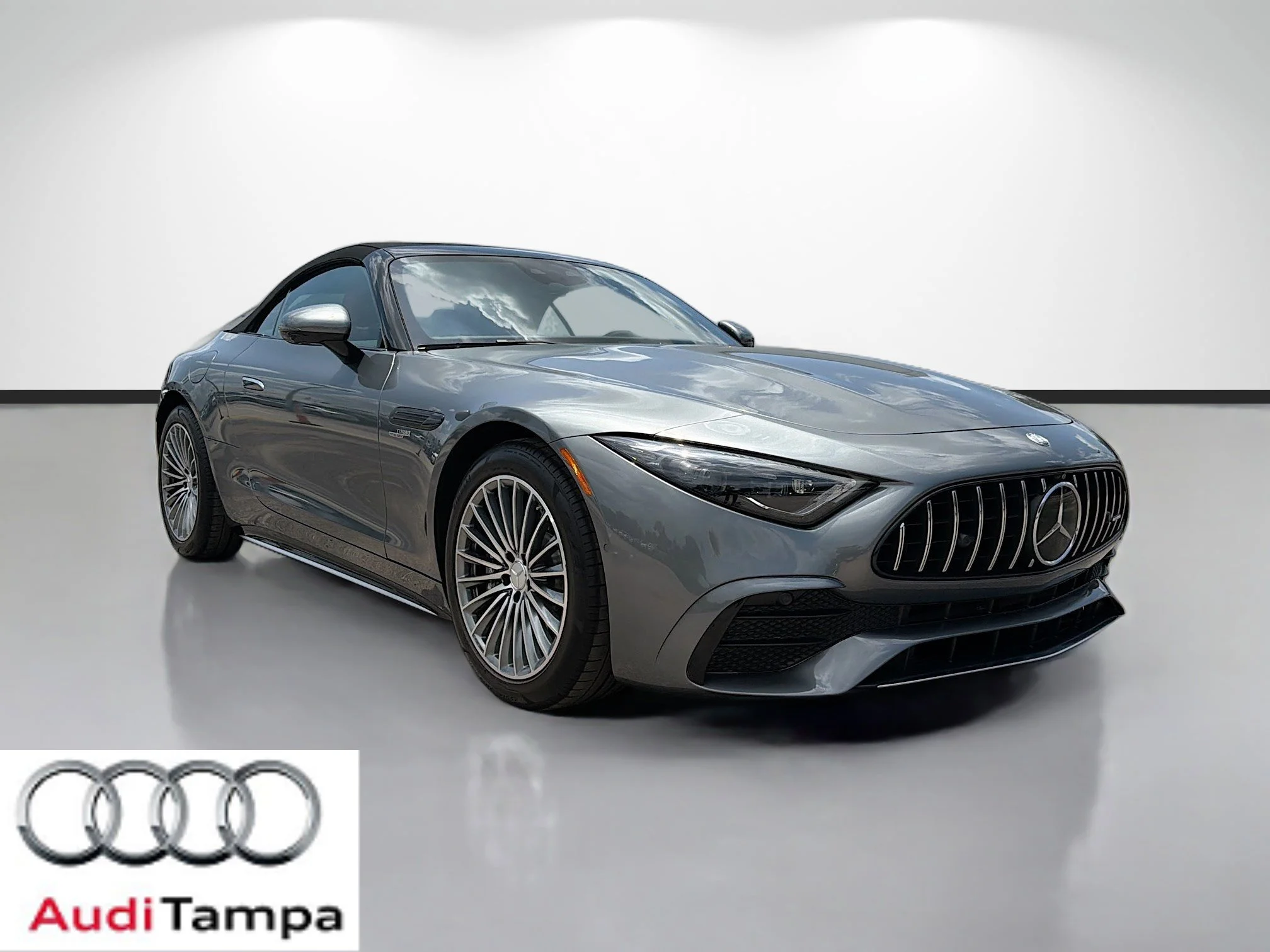 Used 2023 Selenite Gray Metallic Mercedes-Benz AMG® SL 43 image 1