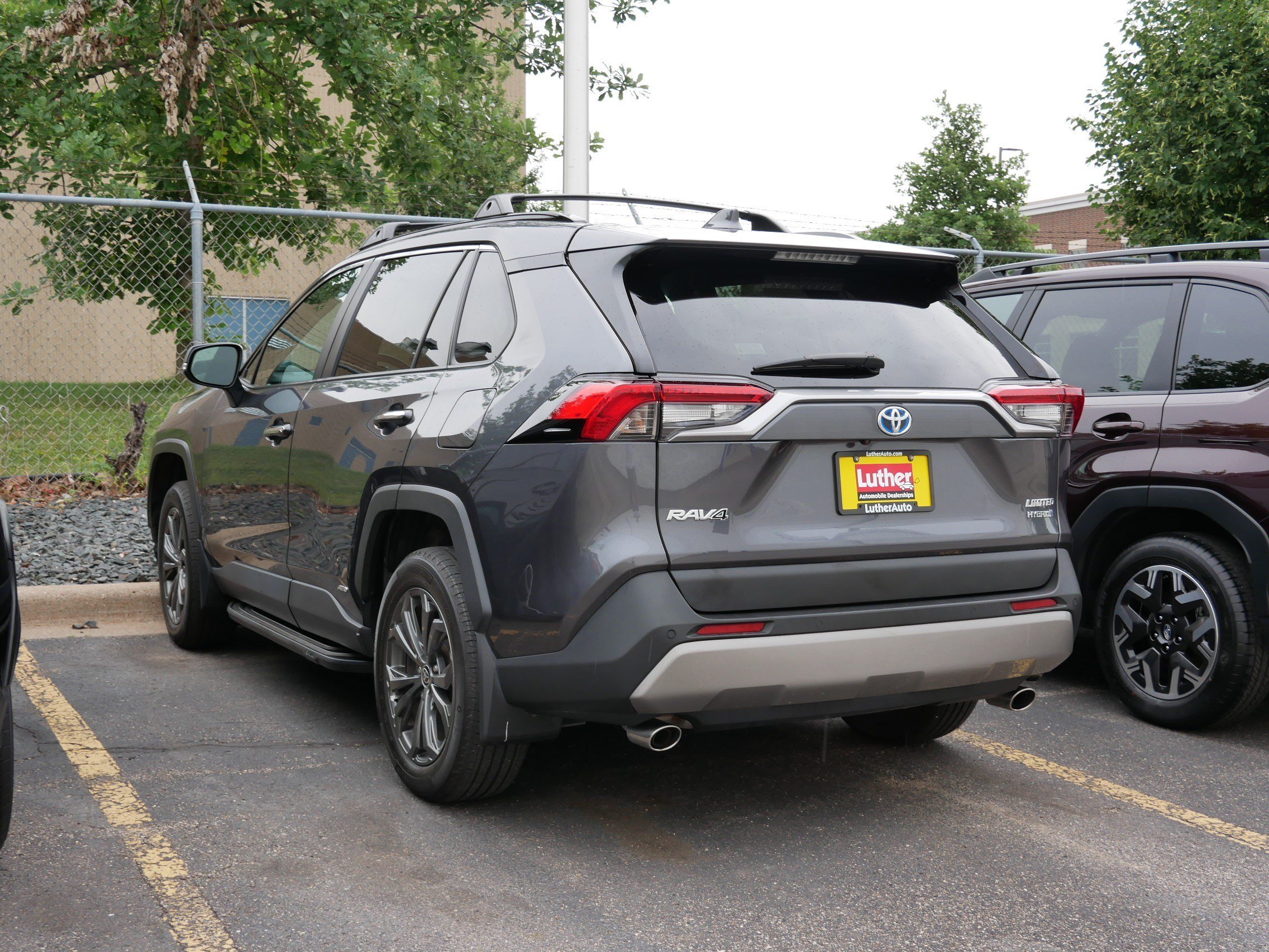 Used 2023 Magnetic Gray Metallic Toyota Hybrid Limited image 3