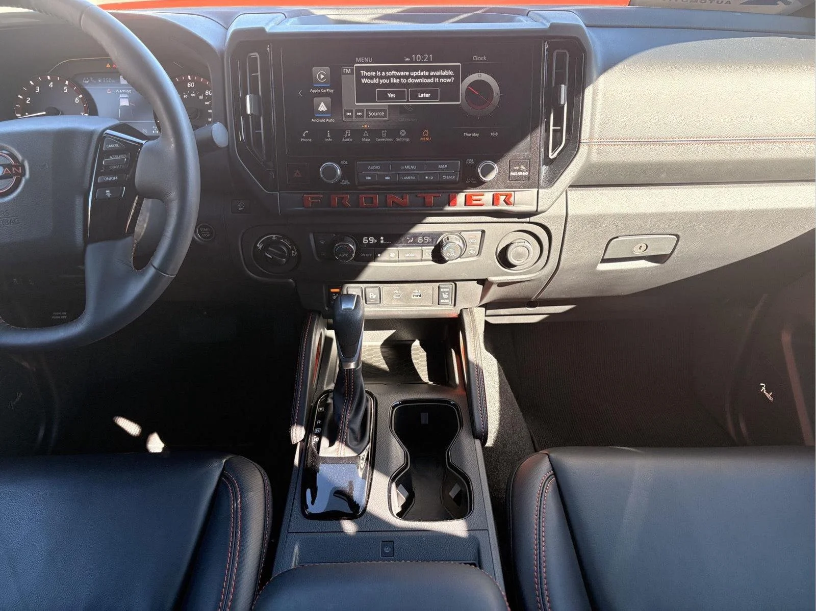 Used 2025 Afterburn Orange Nissan PRO-4X image 17