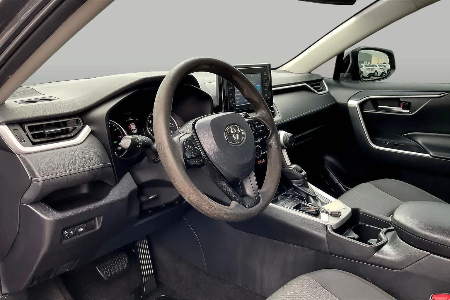 Used 2021 Magnetic Gray Metallic Toyota XLE image 16
