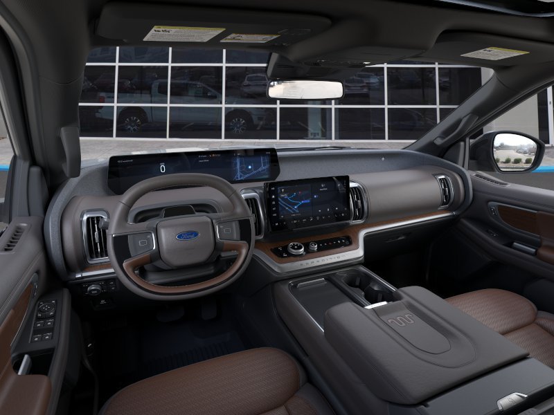 New 2025 Glacier Gray Metallic Tricoat Ford King Ranch image 9