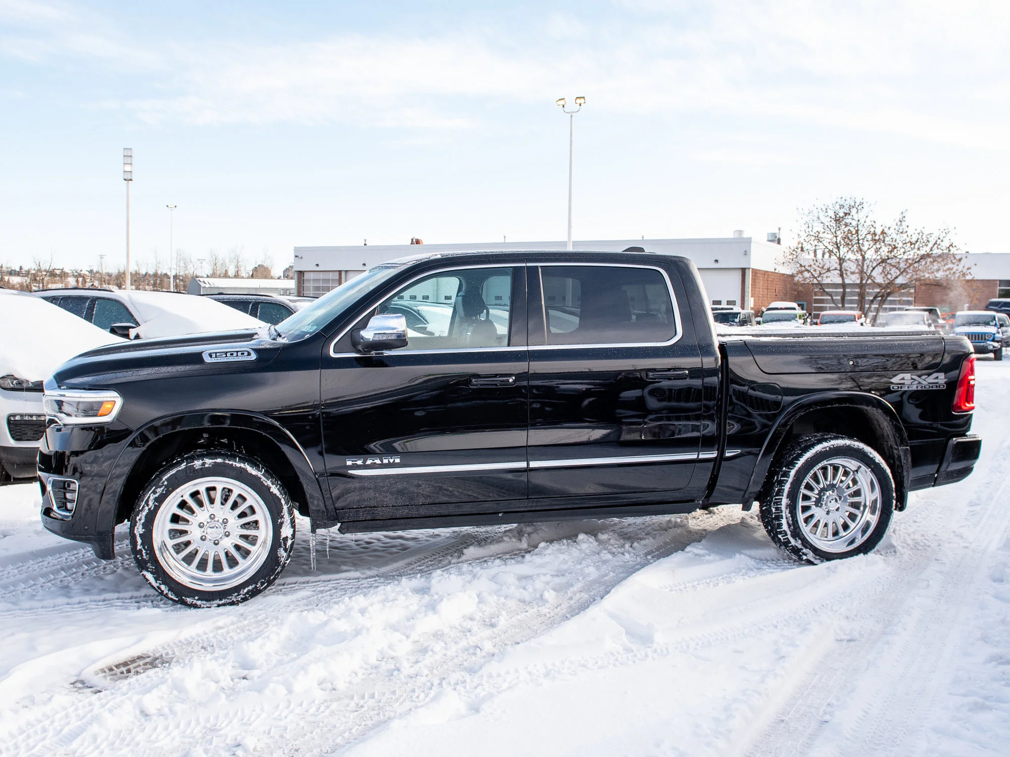 New 2026 Black RAM Tungsten*, 22 Inch American Force Wheels, 33 Inch Tires image 5
