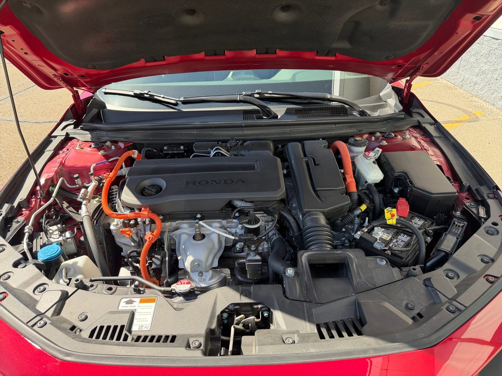 Used 2024 Radiant Red Metallic Honda Sport-L image 6