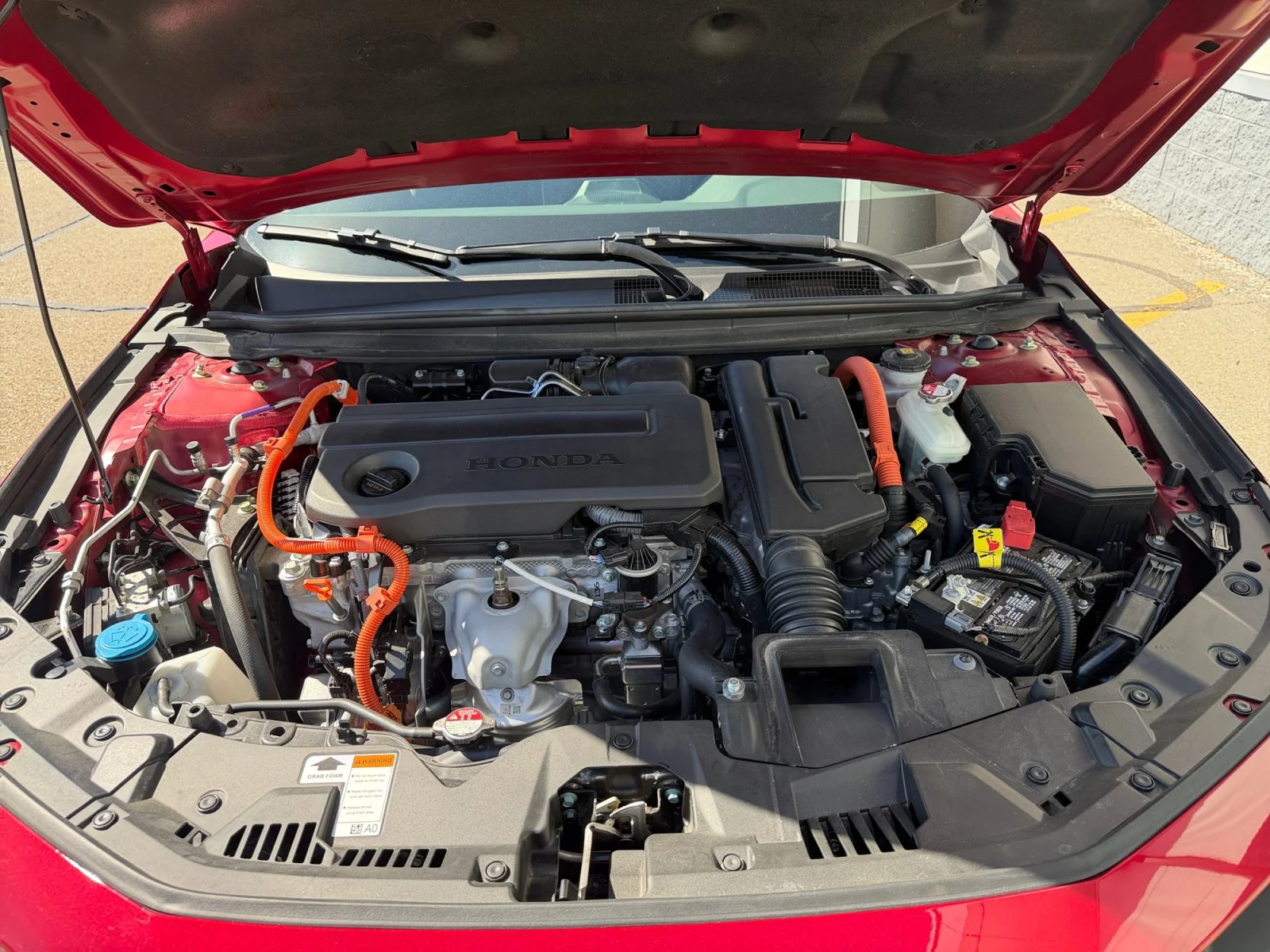 Used 2024 Radiant Red Metallic Honda Sport-L image 6