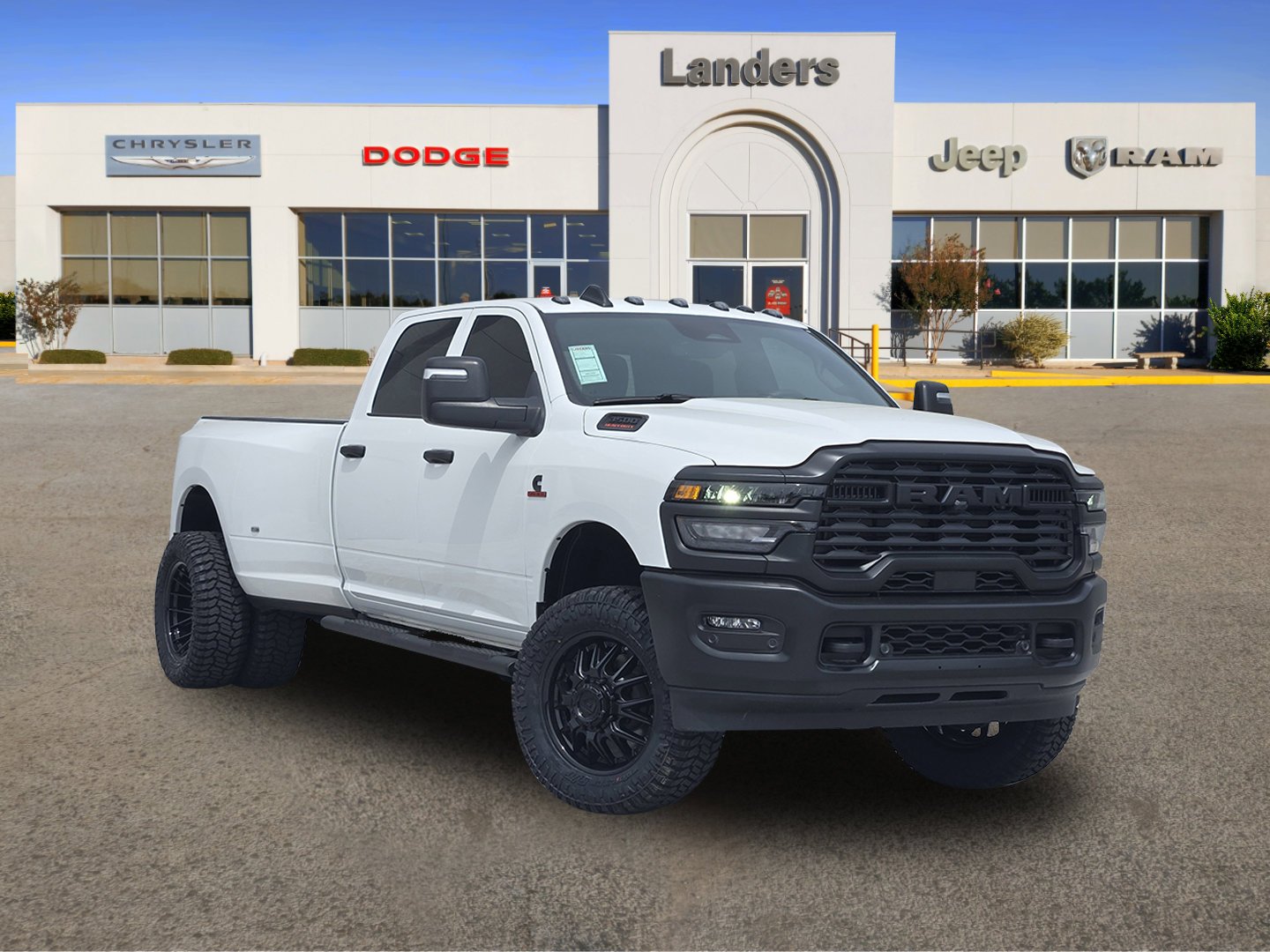 New 2026 Bright White Clear-Coat Exterior Paint RAM Tradesman image 1