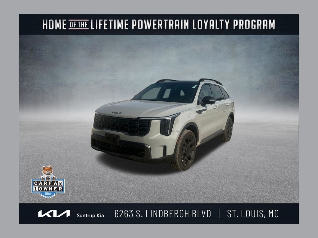 Used 2025 Gray Kia X-Line SX Prestige image 1