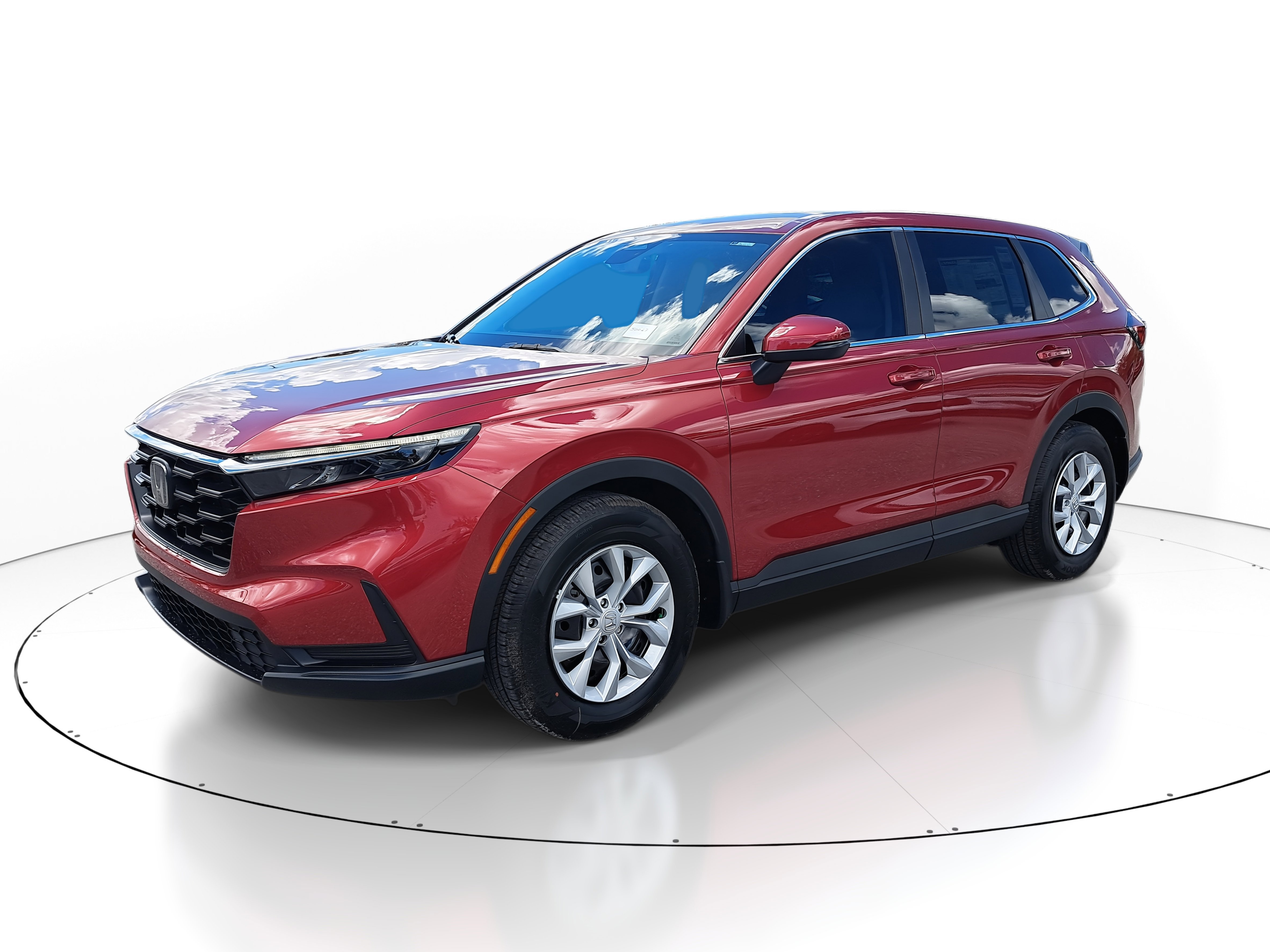 New 2026 Radiant Red Metallic Honda LX image 3