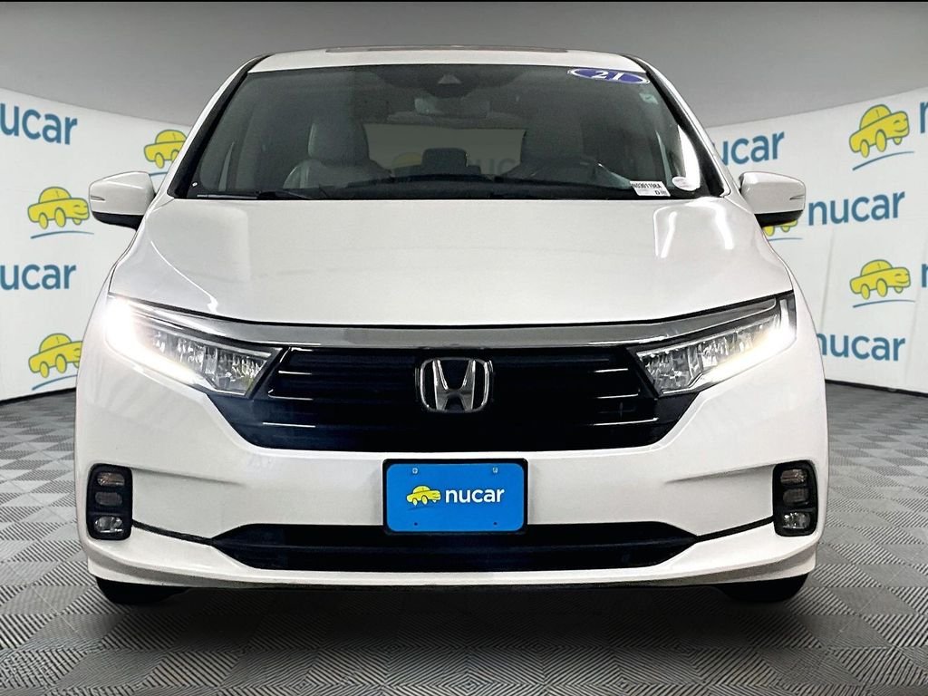 Used 2021 White Honda EX-L image 2