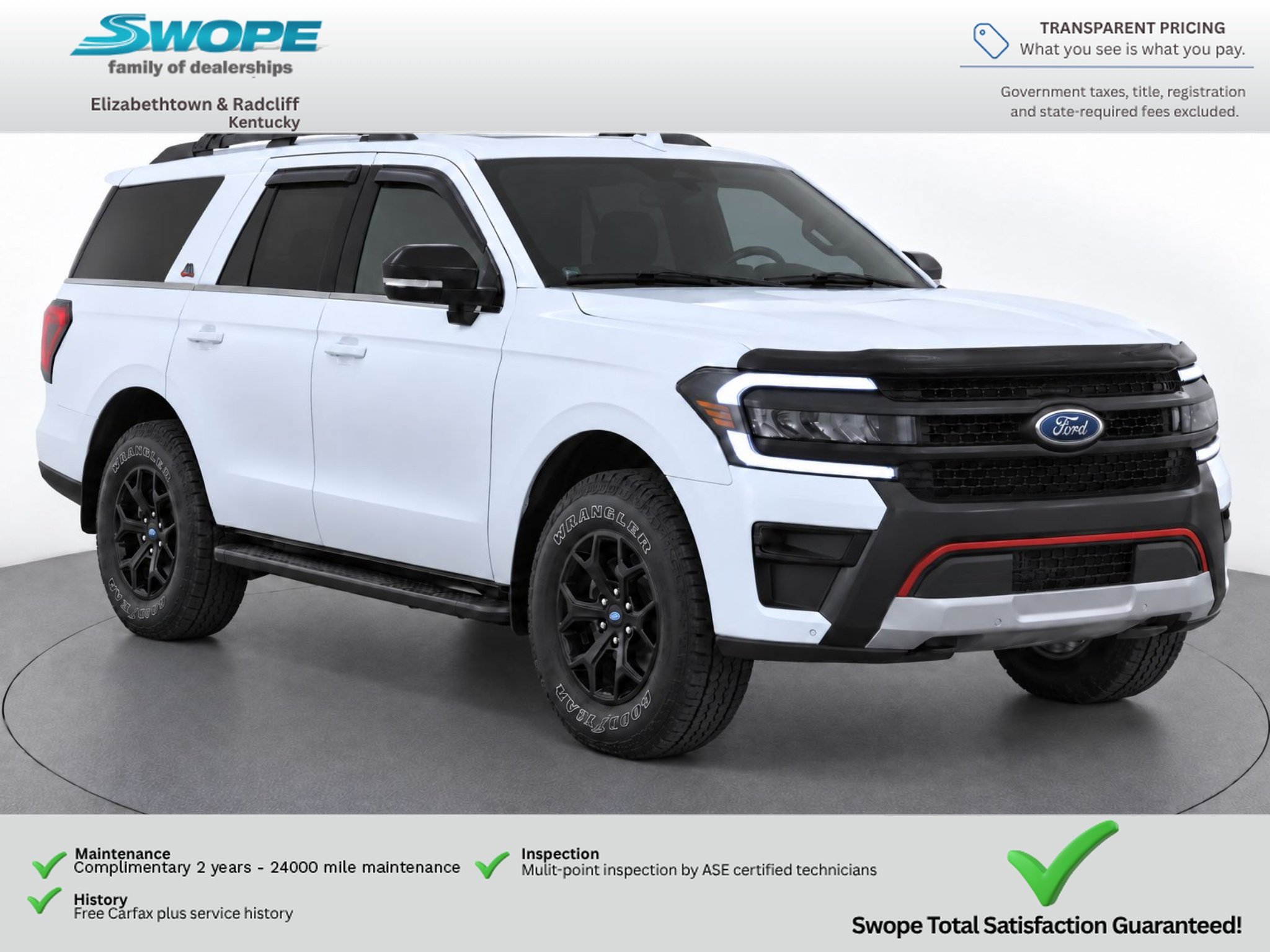 Used 2023 Star White Metallic Tri-Coat Ford Timberline image 3