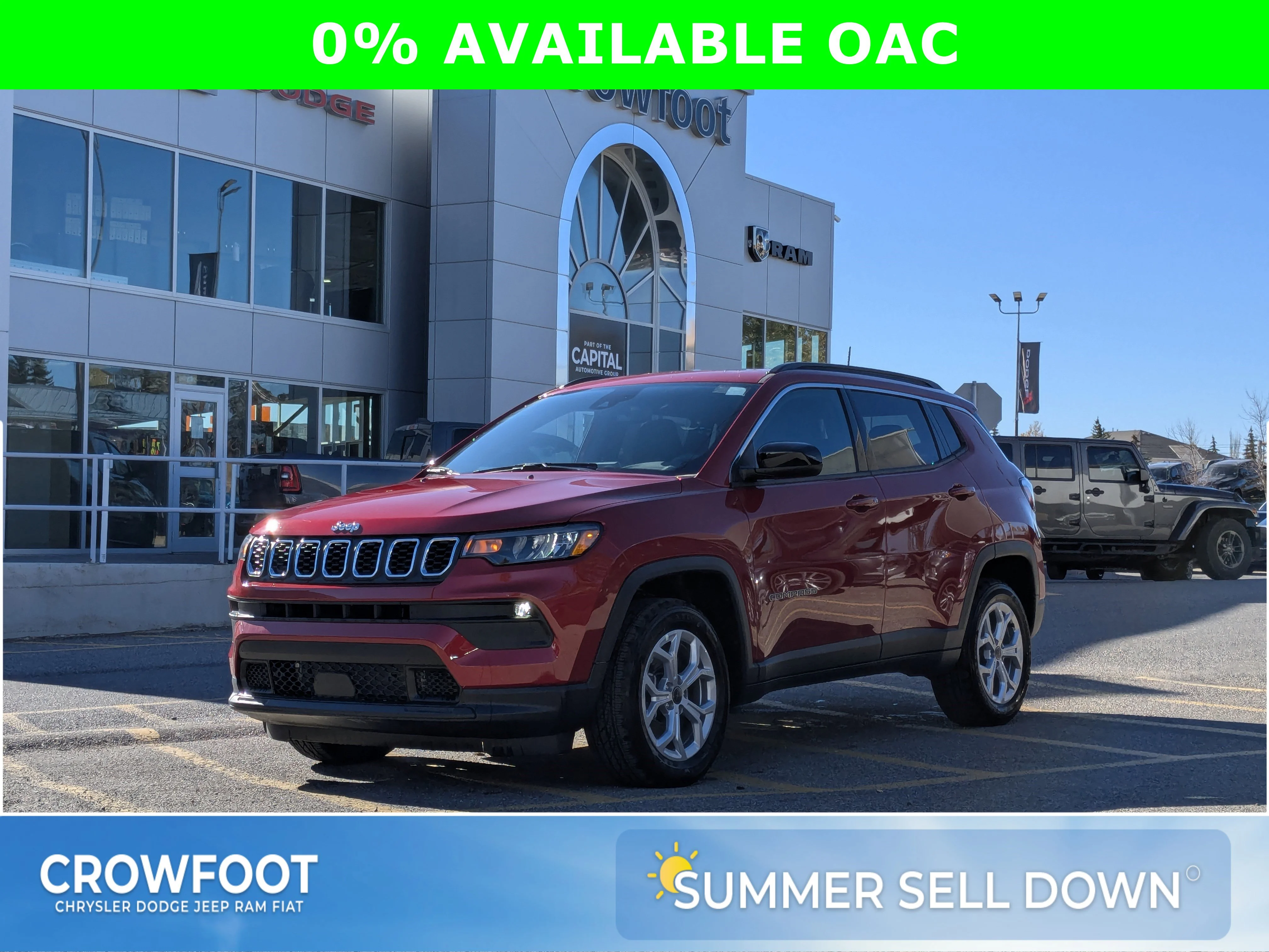 New 2026 Red Jeep North - Panoramic Sunroof - Alpine Audio -  Adaptive Cruise - Power Liftgate & Tons More! image 1