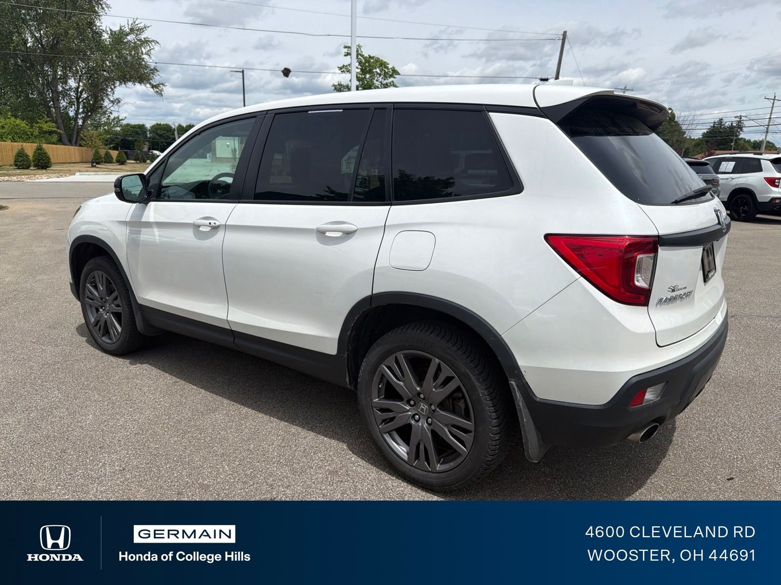 Certified Used 2021 Platinum White Pearl Honda AWD EX-L image 9