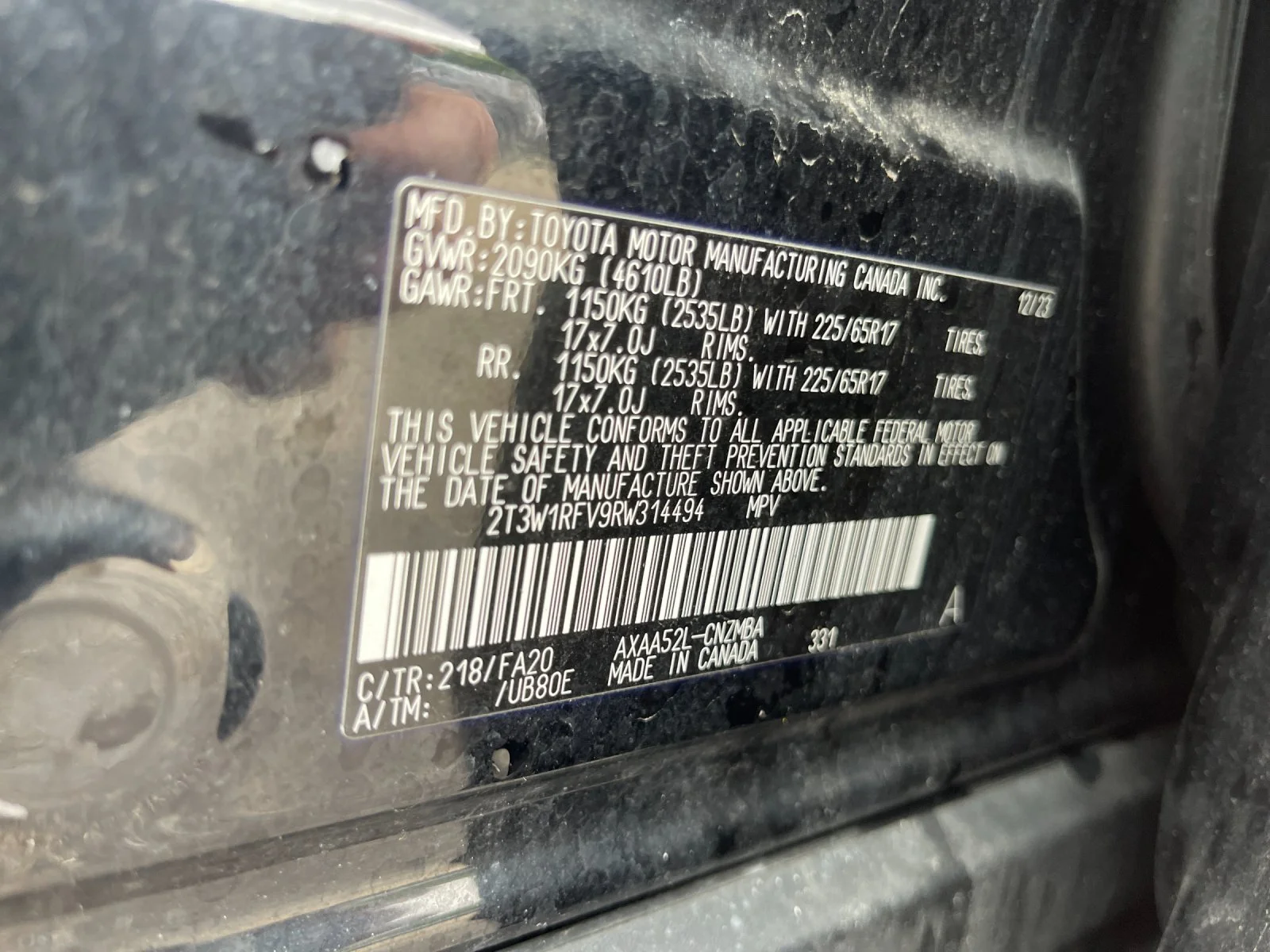 Used 2024 Black Toyota XLE image 33