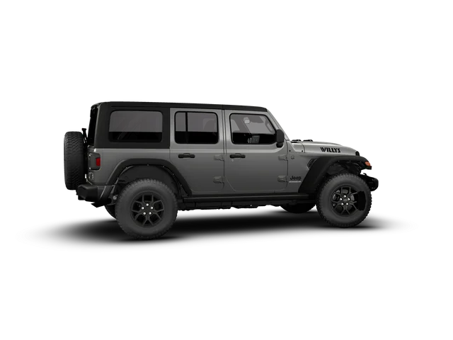 New 2026 Granite Crystal Metallic Clear-Coat Exterior Paint Jeep Willys image 15