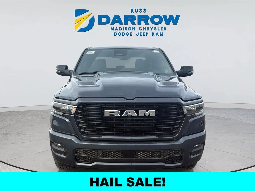 New 2026 Forged Blue Metallic Exterior Paint RAM Laramie image 8