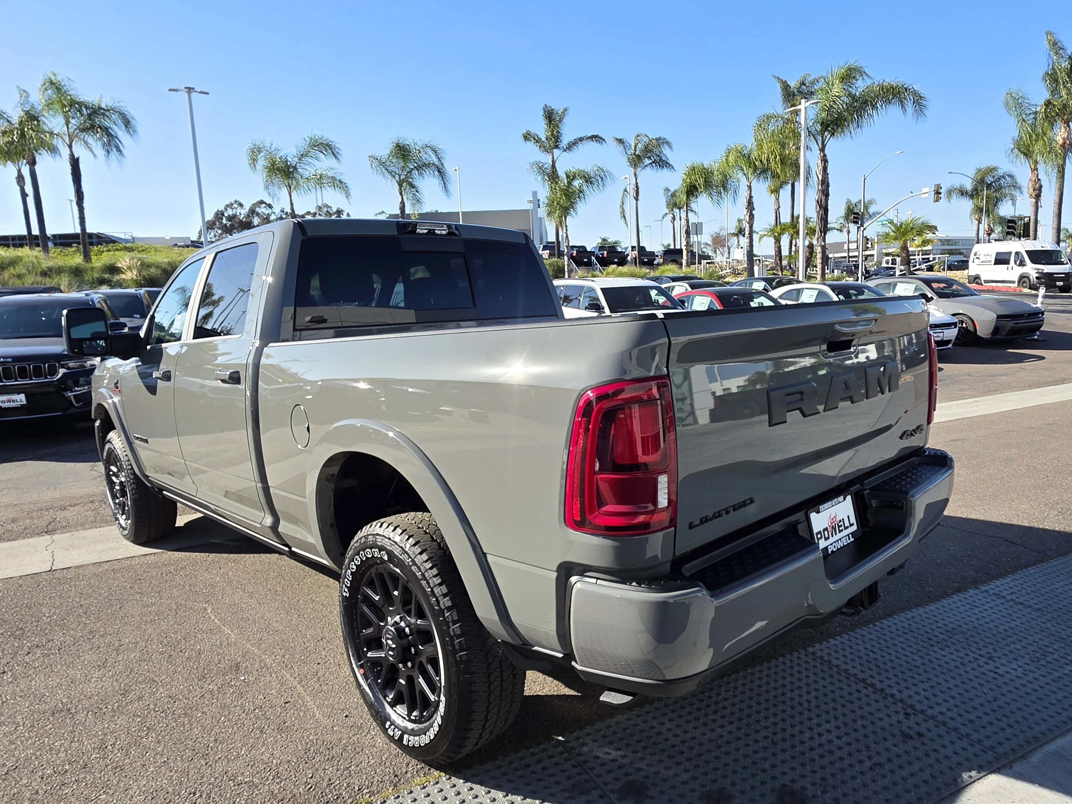 New 2026 Gray Clearcoat RAM Limited image 3