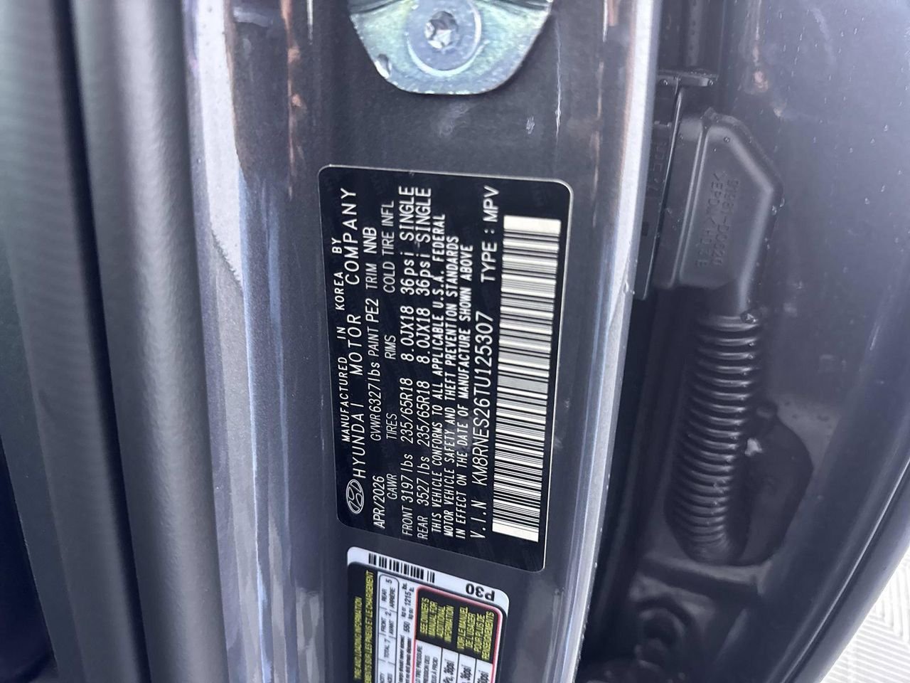 New 2026 Ecotronic Gray Pearl Hyundai SEL Premium AWD image 29