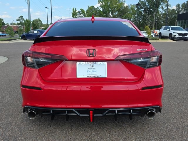 Certified Used 2025 Rallye Red Honda 4D SPORT image 4