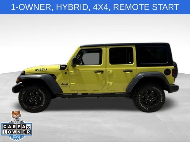 Used 2023 Yellow Jeep Willys 4xe image 7