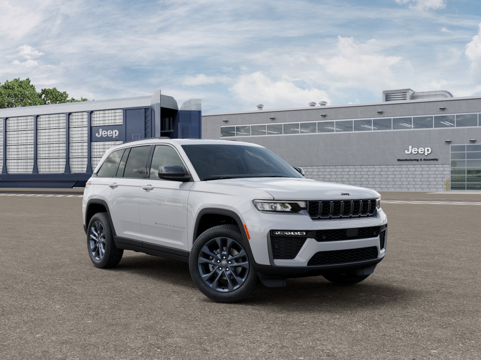 New 2026 Bright White Clear-Coat Exterior Paint Jeep 85th Anniversary Edition image 5