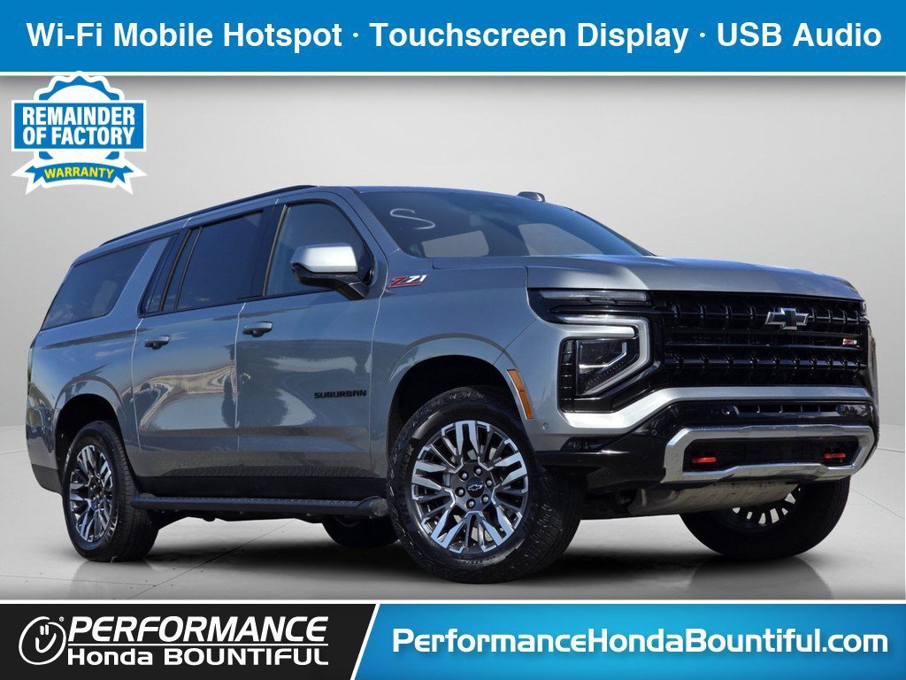 Used 2025 Sterling Gray Metallic Chevrolet Z71 image 1