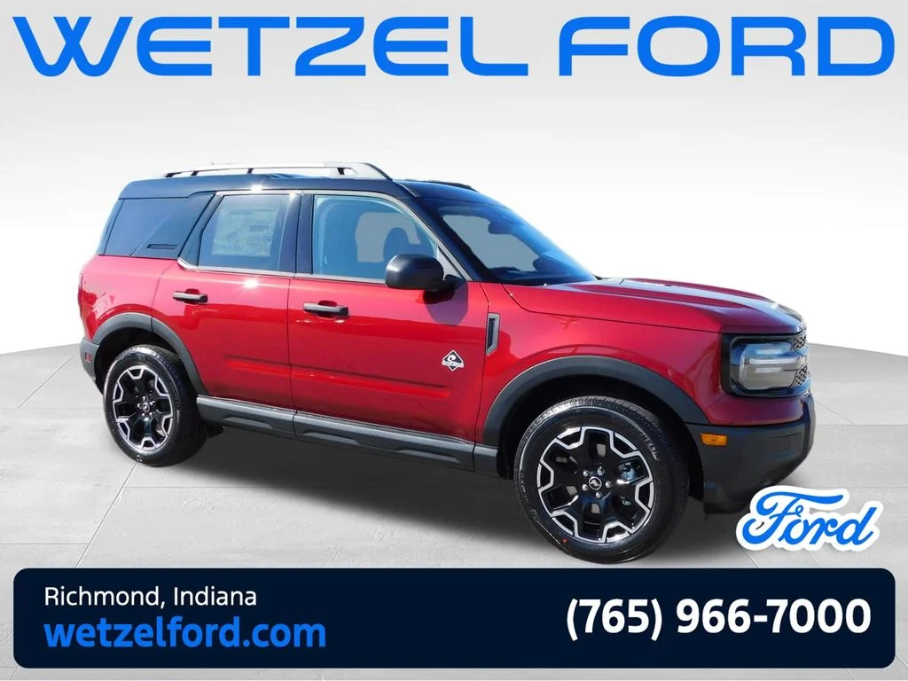 New 2026 Ruby Red Metallic Tinted Clearcoat Ford Outer Banks® image 1