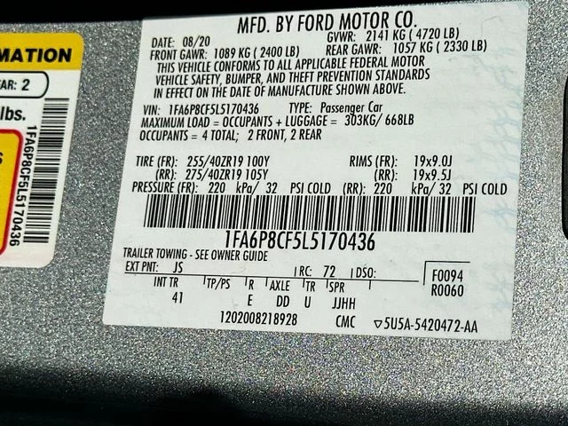 Used 2020 Silver Ford GT Premium image 30