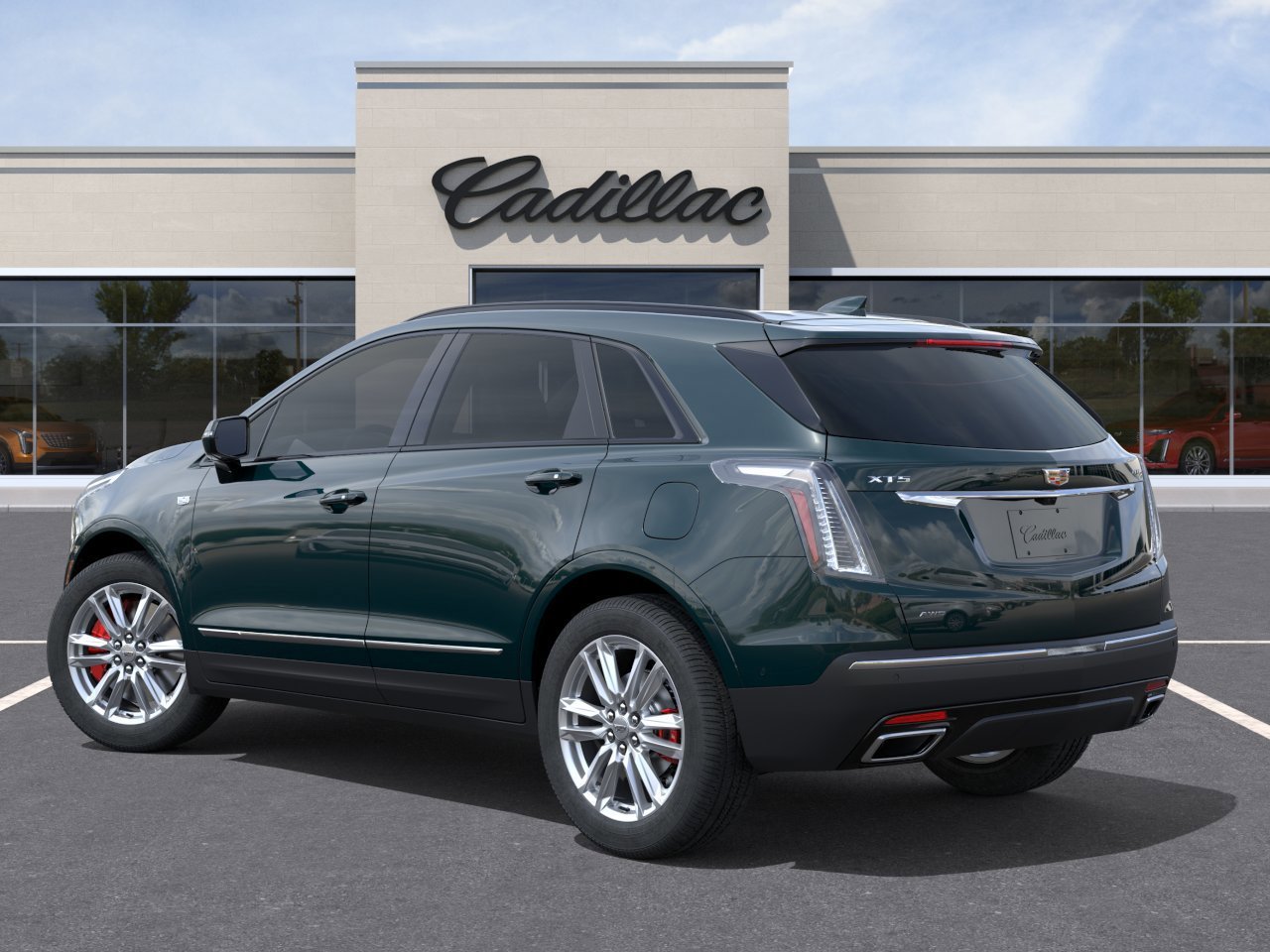 New 2026 Emerald Lake Metallic Cadillac Sport image 3
