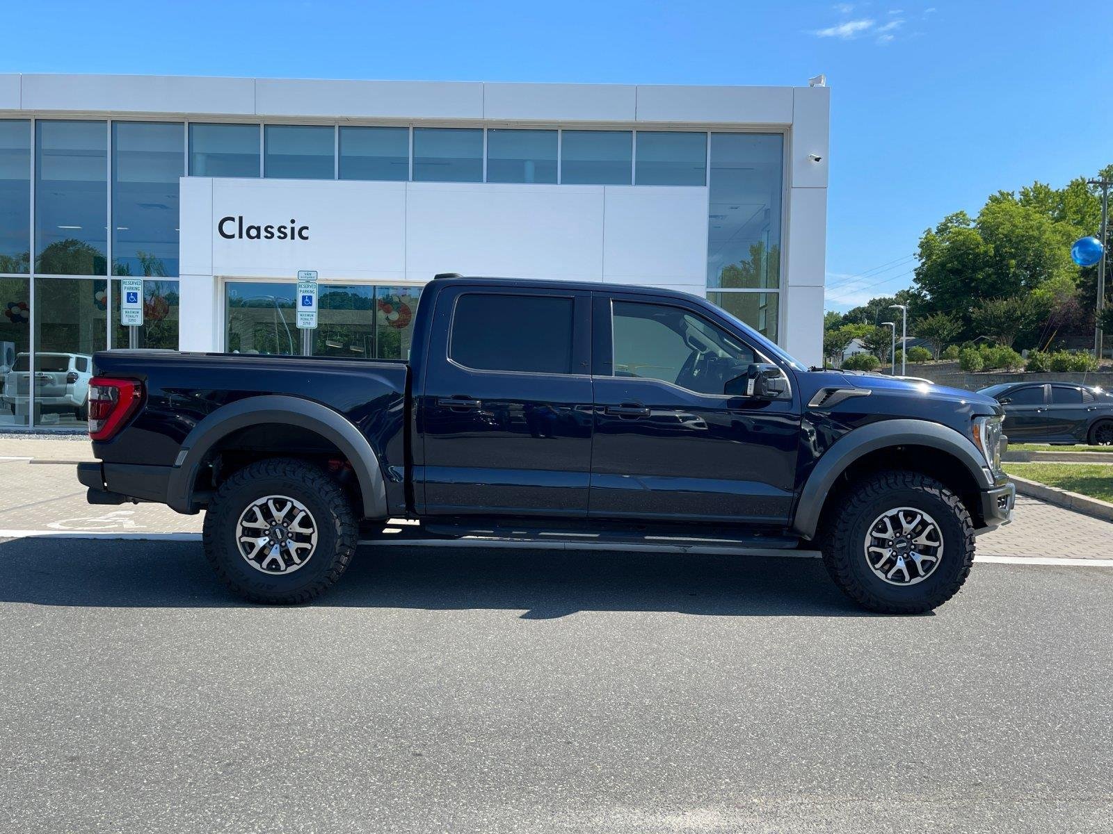 Used 2022 Antimatter Blue Ford Raptor image 6