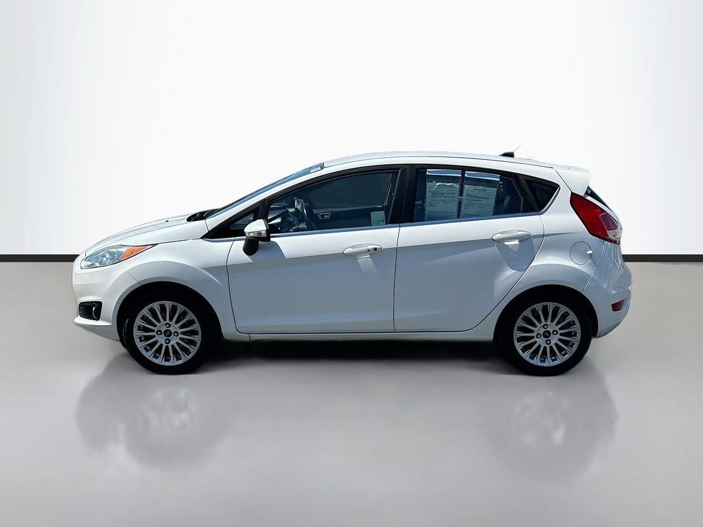 Used 2016 White Platinum Clearcoat Metallic Ford Titanium image 8