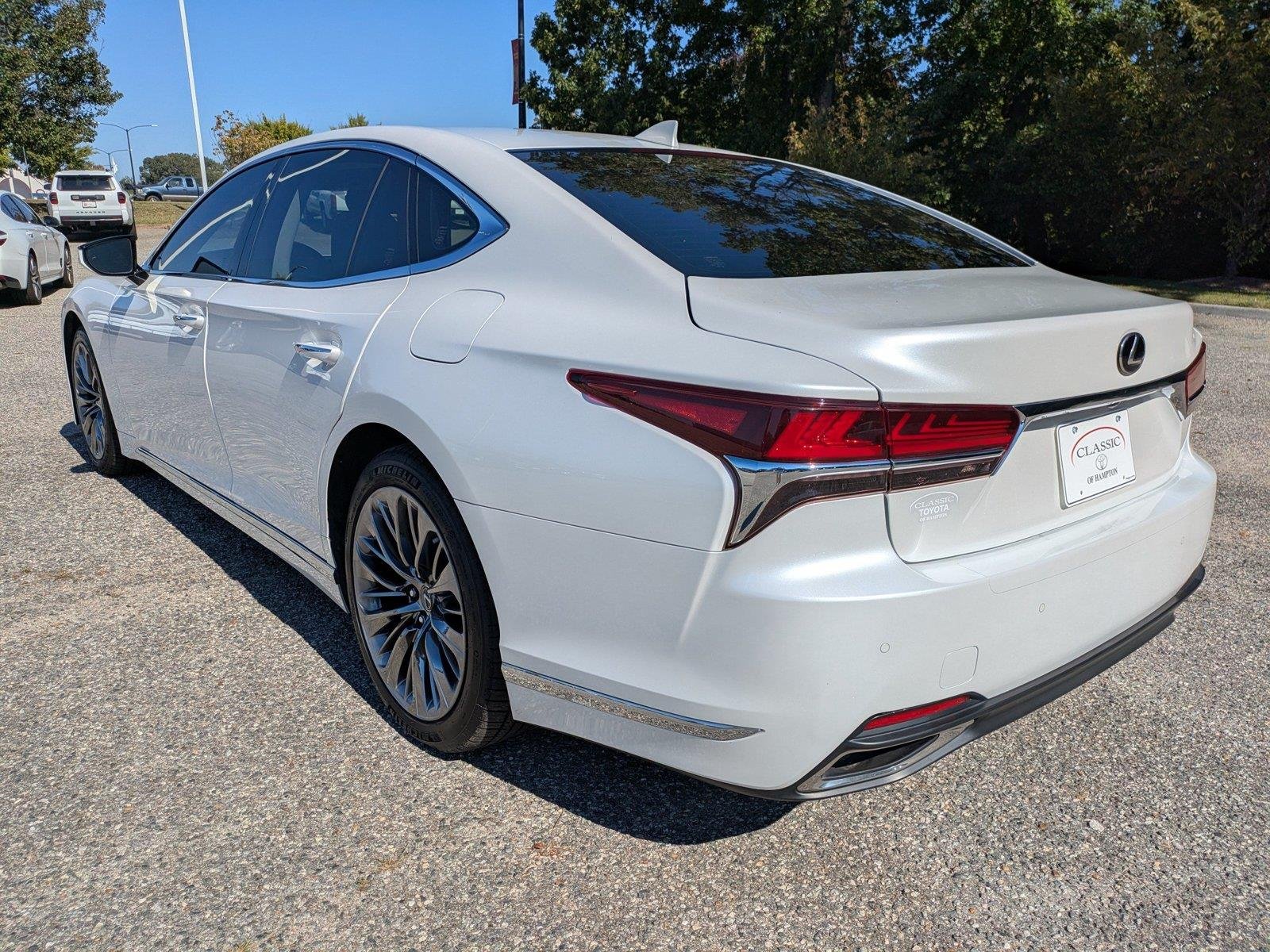 Used 2020 Eminent White Pearl Lexus LS 500 image 6