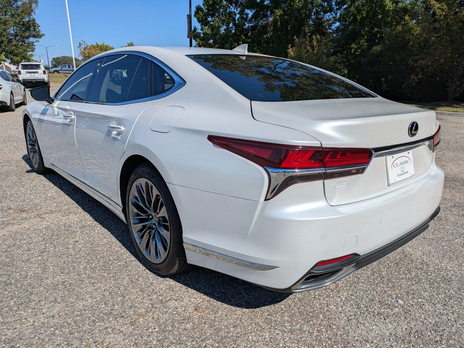 Used 2020 Eminent White Pearl Lexus LS 500 image 6