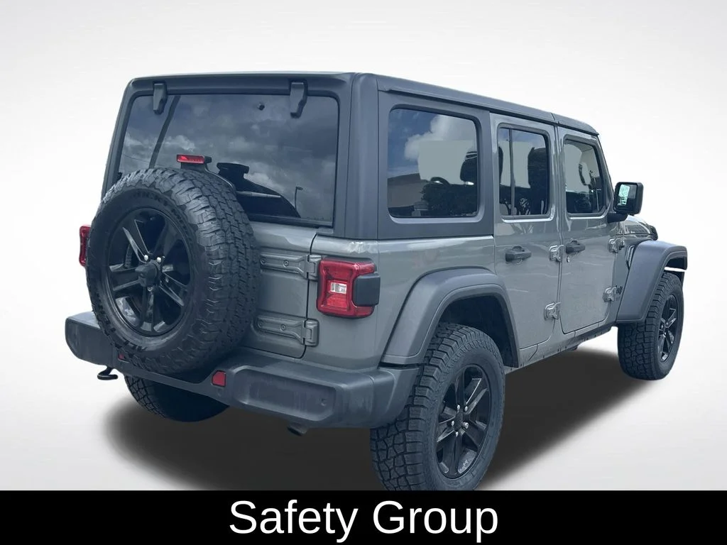 Used 2020 Gray Jeep Unlimited Sport Altitude image 7