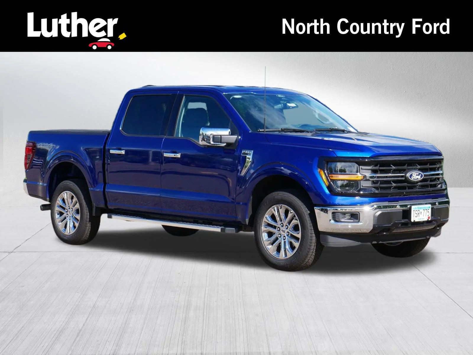 New 2026 Laser Red Tinted Clearcoat Ford XLT image 1