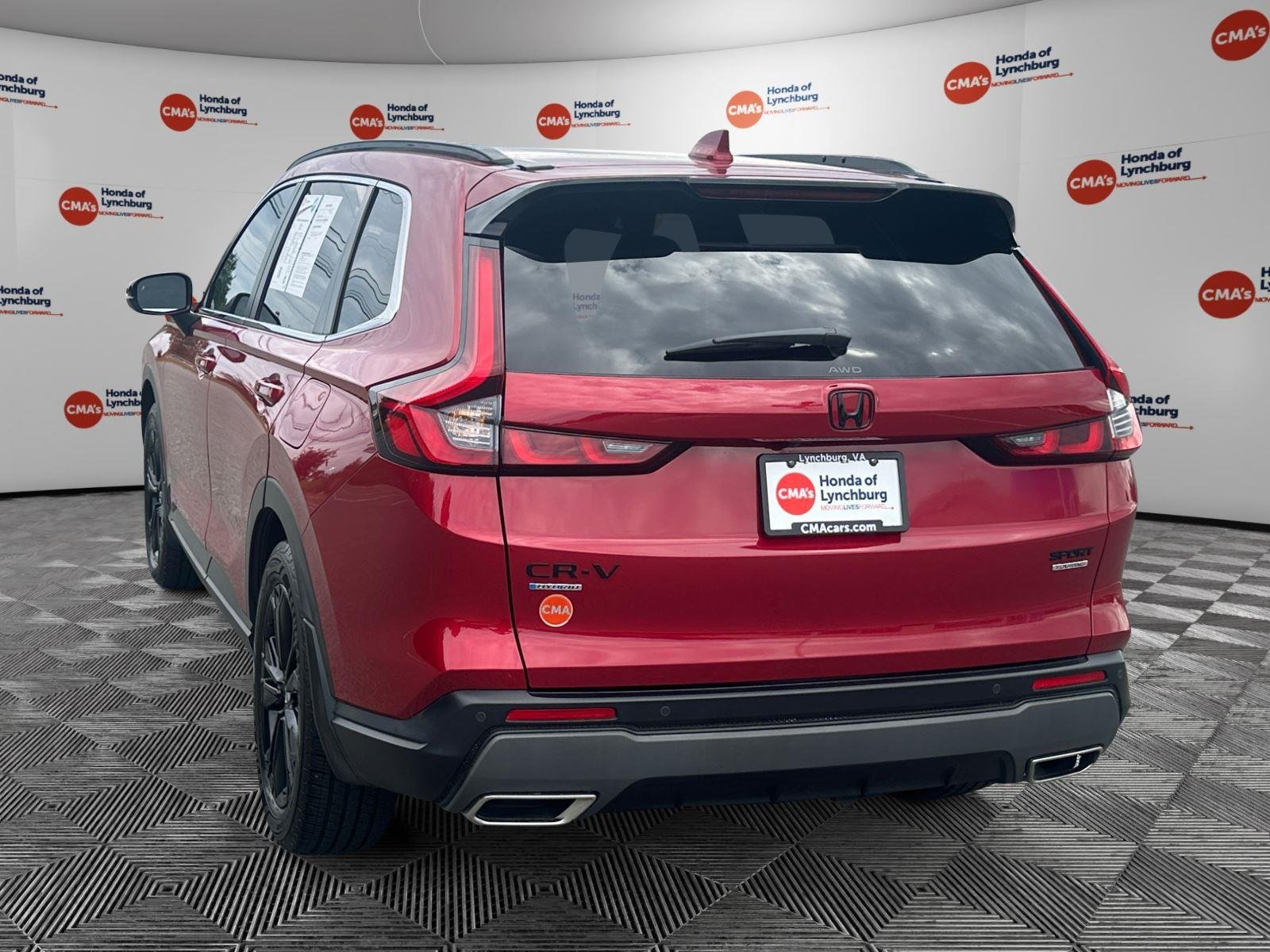 Used 2025 Radiant Red Metallic Honda Sport Touring image 3