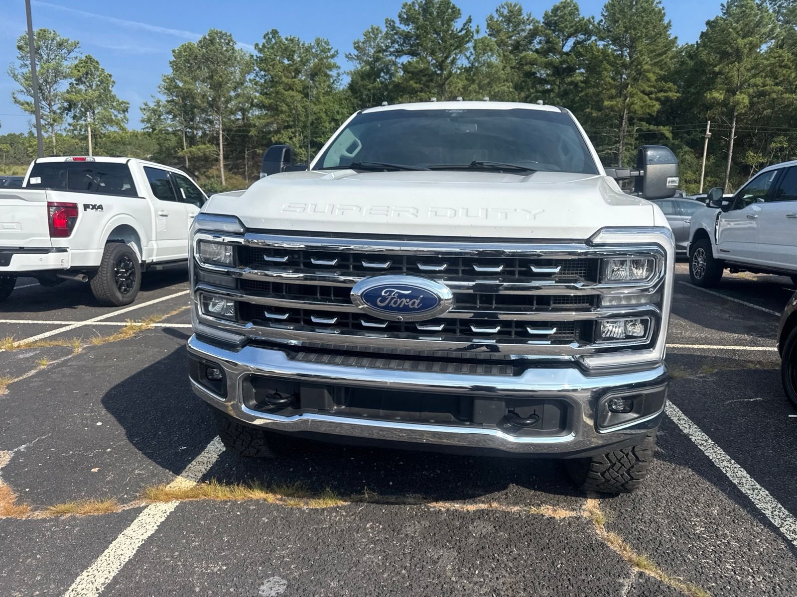 Used 2024 White Ford Lariat image 2