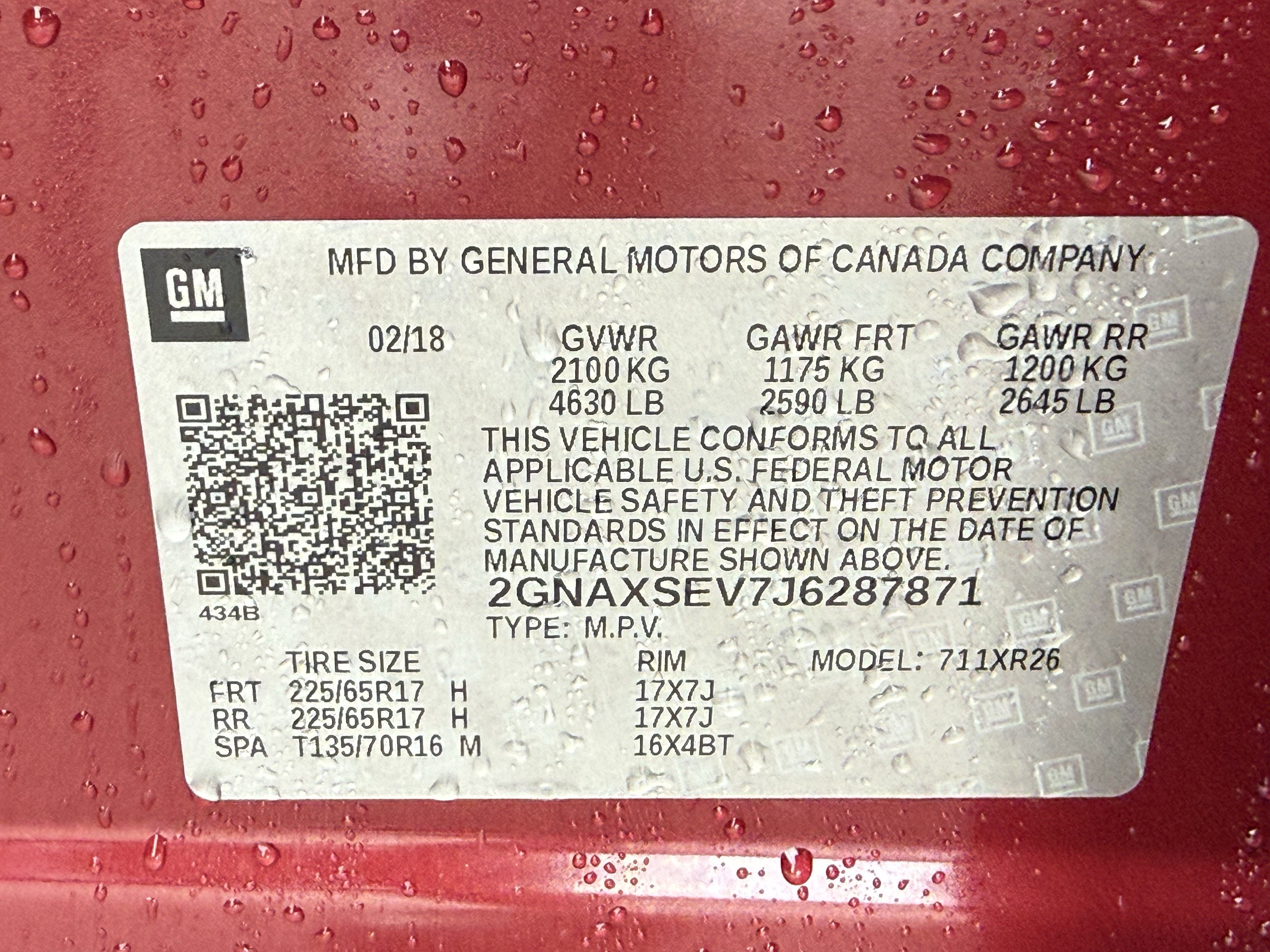 Used 2018 Cajun Red Tintcoat Chevrolet LT image 34