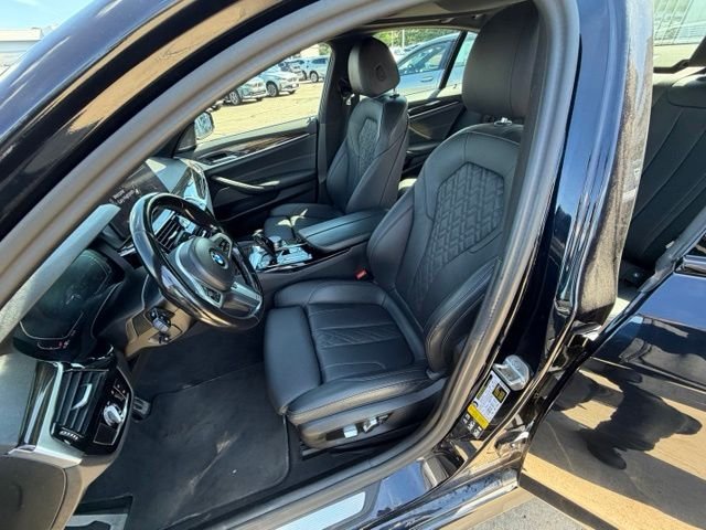 Certified Used 2023 Black BMW 540i xDrive image 11