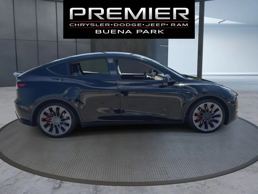 Used 2023 Black Tesla Performance image 9
