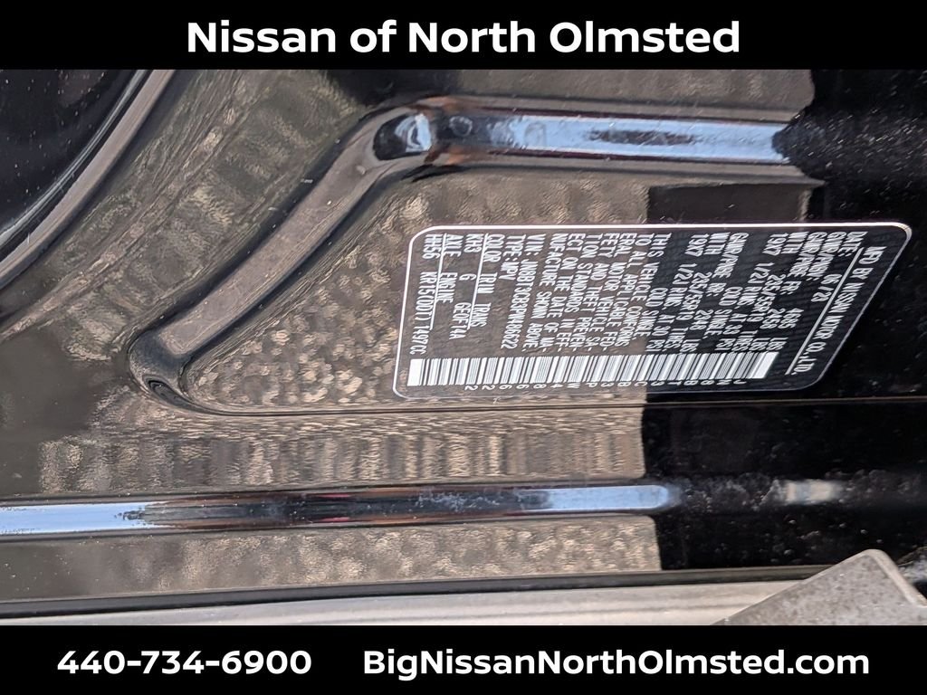Certified Used 2023 Super Black Nissan SL image 31