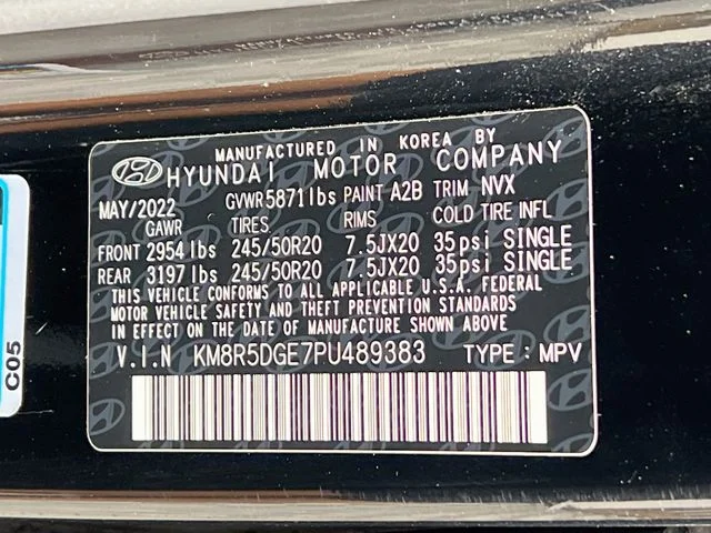 Used 2023 Black Hyundai Limited image 32