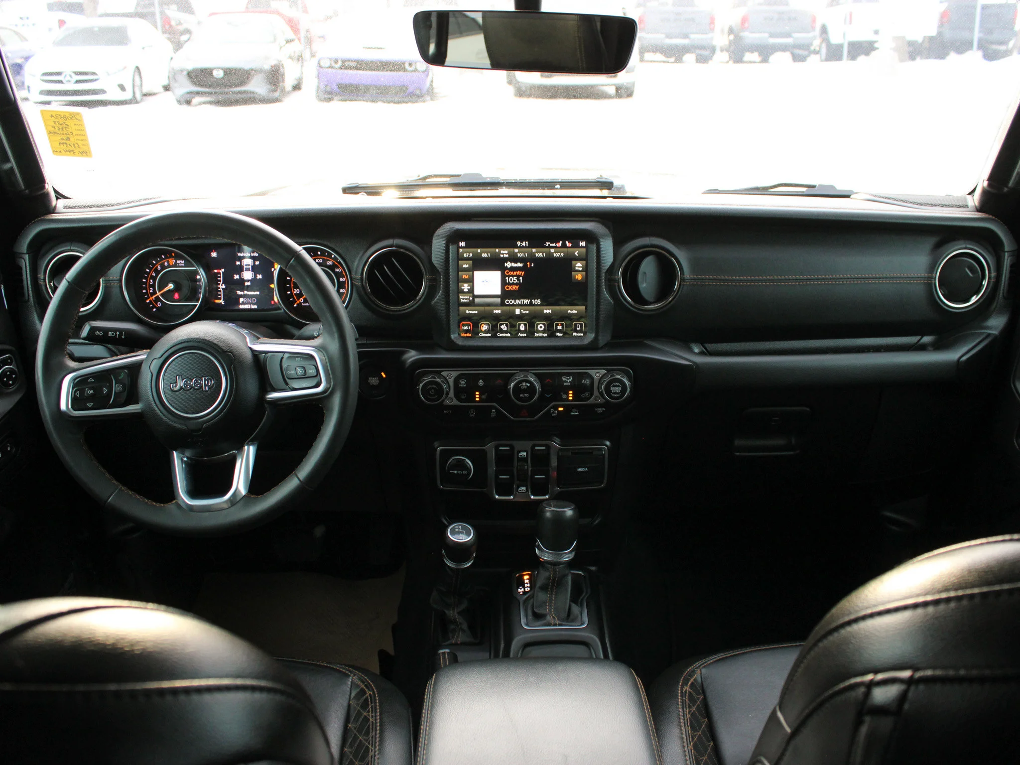 Certified Used 2023 Black Jeep High Altitude * No Accidents | Heated Seats | Leather | Apple CarPlay | 3M PPF | V6 image 4