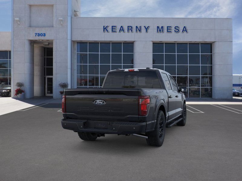 New 2026 Agate Black Metallic Ford XLT image 8