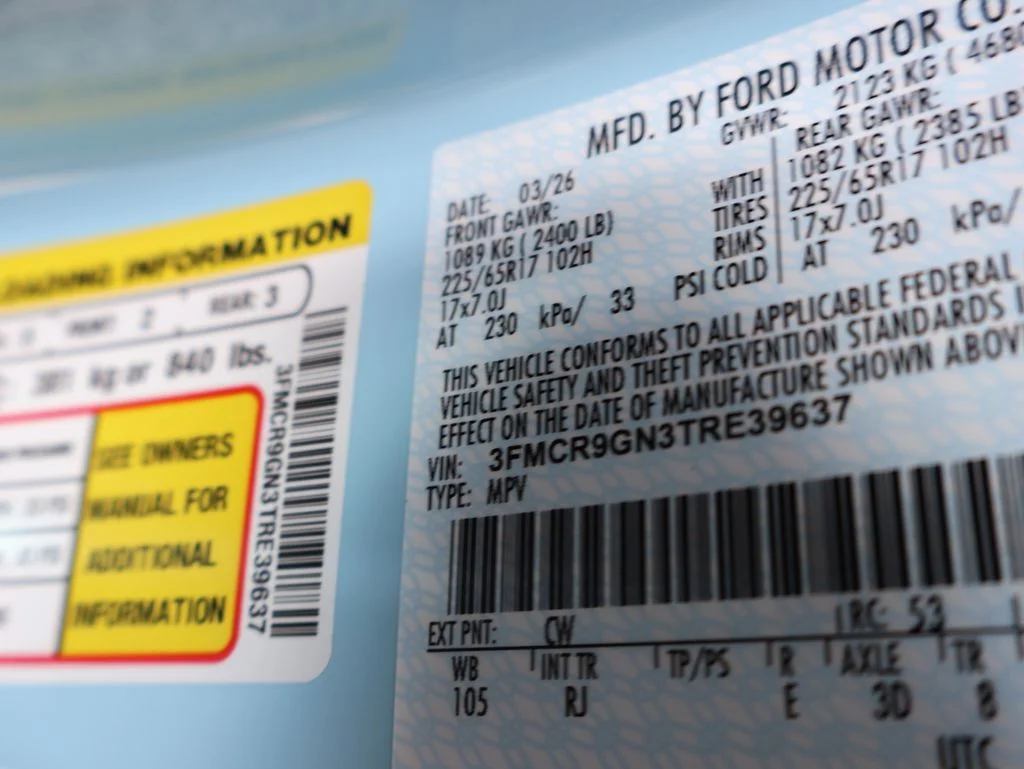 New 2026 Robin's Egg Blue Ford Heritage image 38