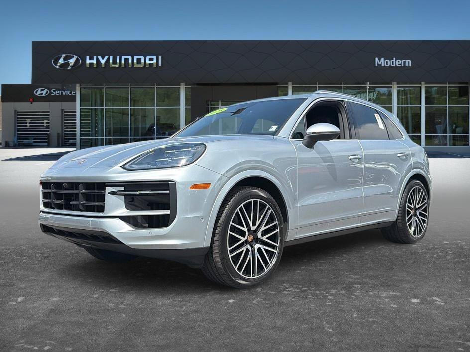 Used 2025 Dolomite Silver Metallic Porsche Base image 1