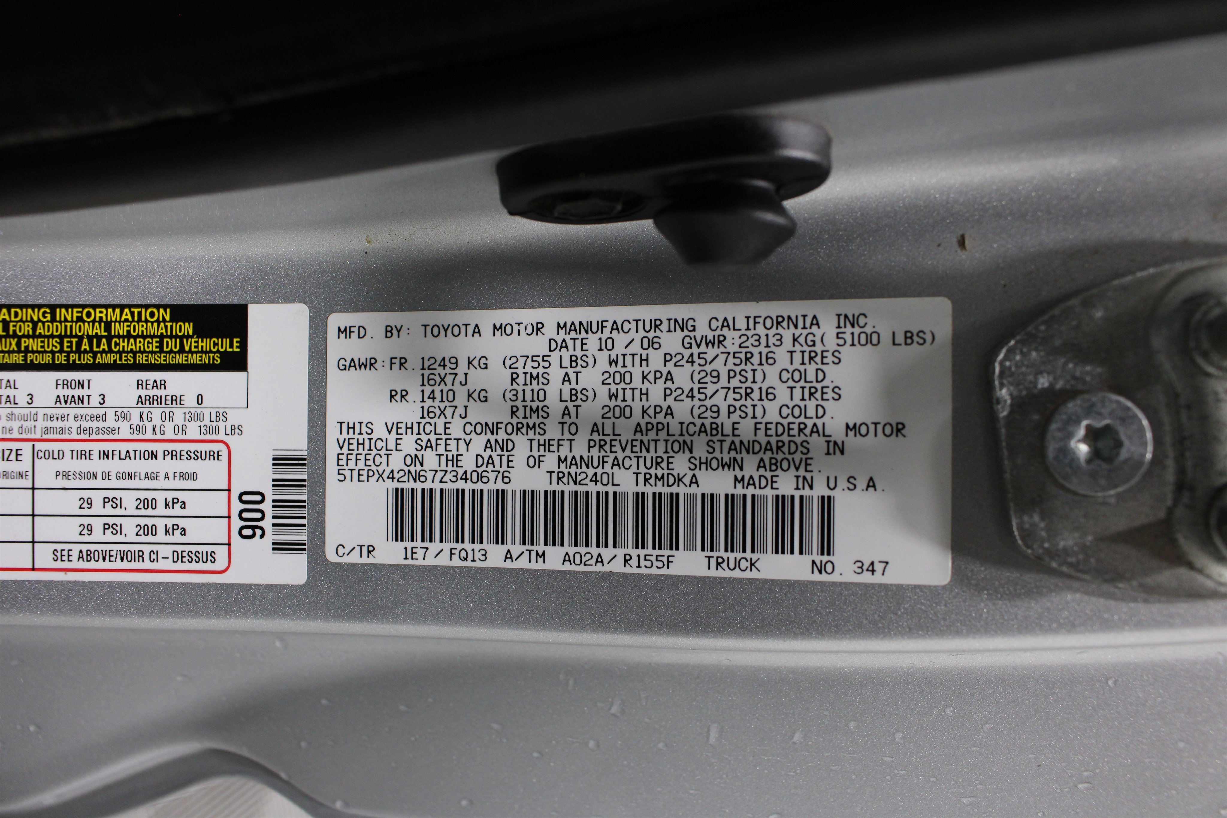 Used 2007  Toyota Base image 29