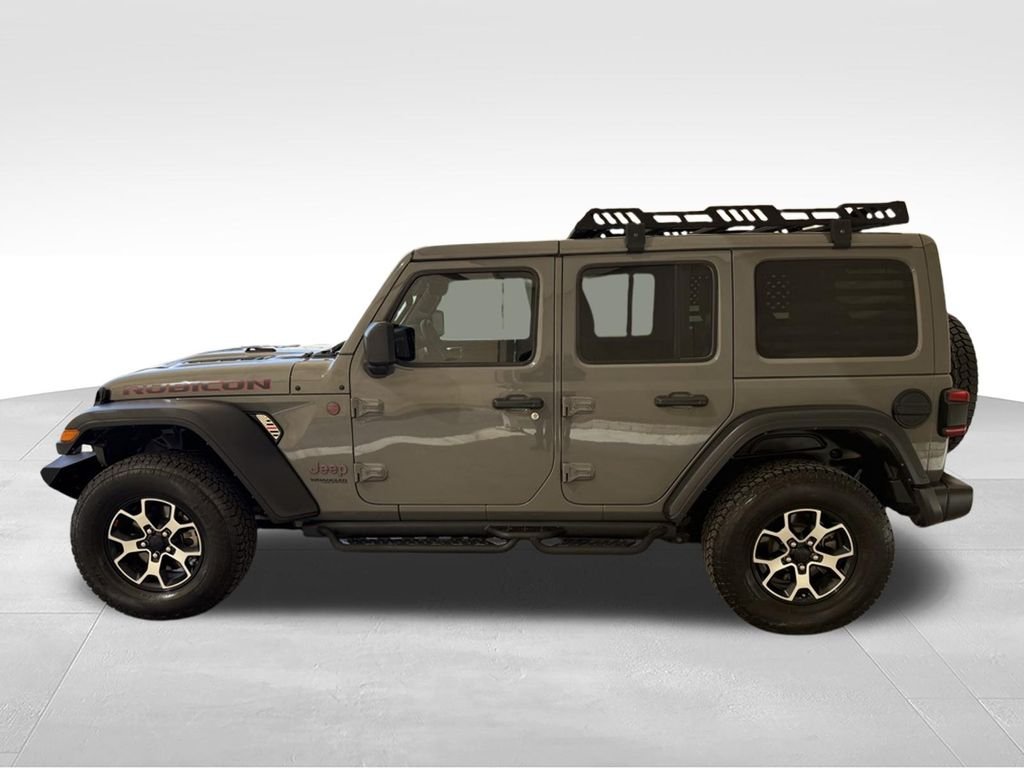 Used 2021 Gray Clearcoat Jeep Unlimited Rubicon image 12