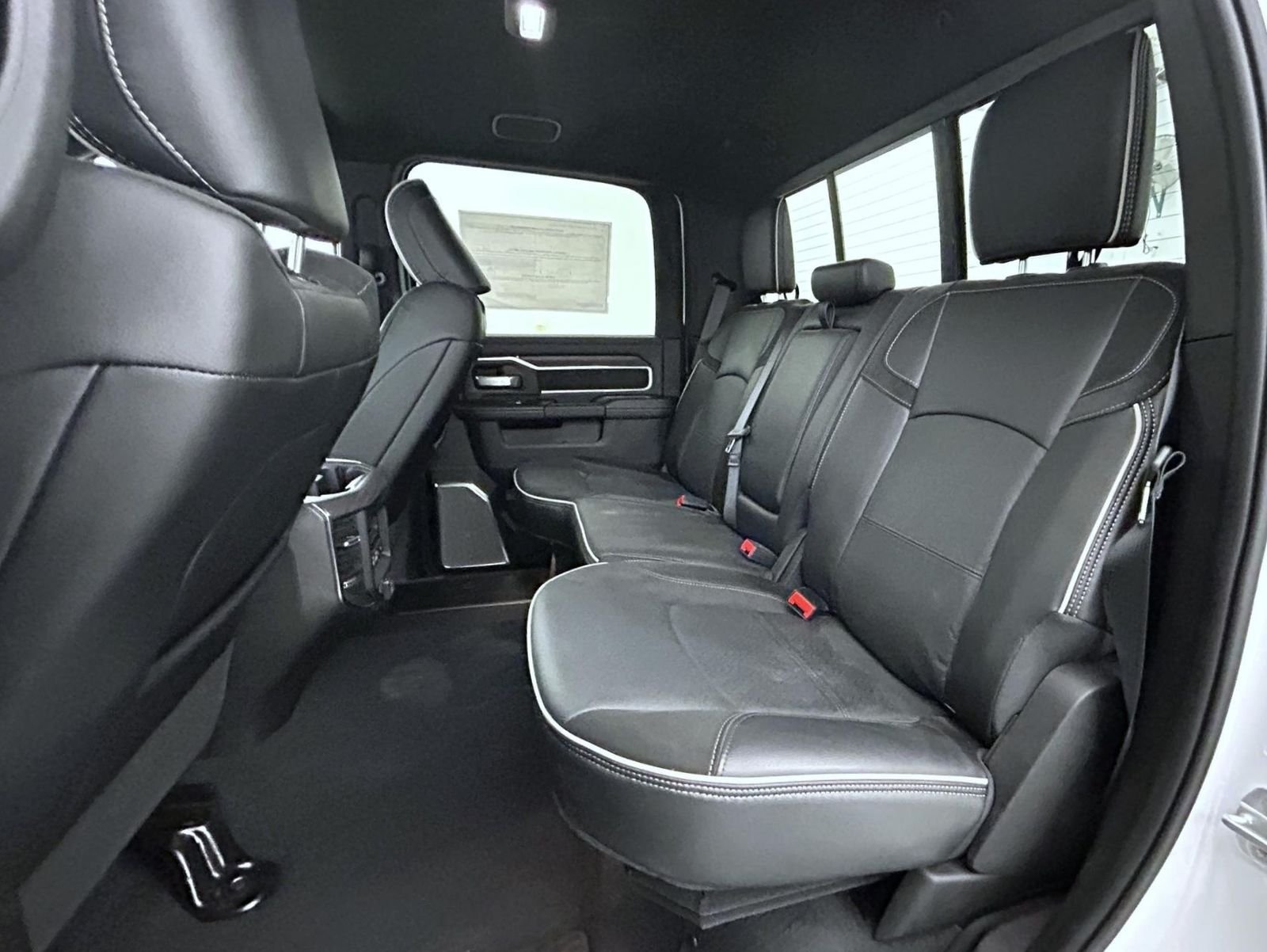 New 2025 Bright White Clear-Coat Exterior Paint RAM Laramie image 20